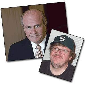 Senator Fred Thompson vs. Michael Moore